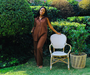 Chocolate brown set