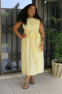 Butter-yellow Euphenia dress