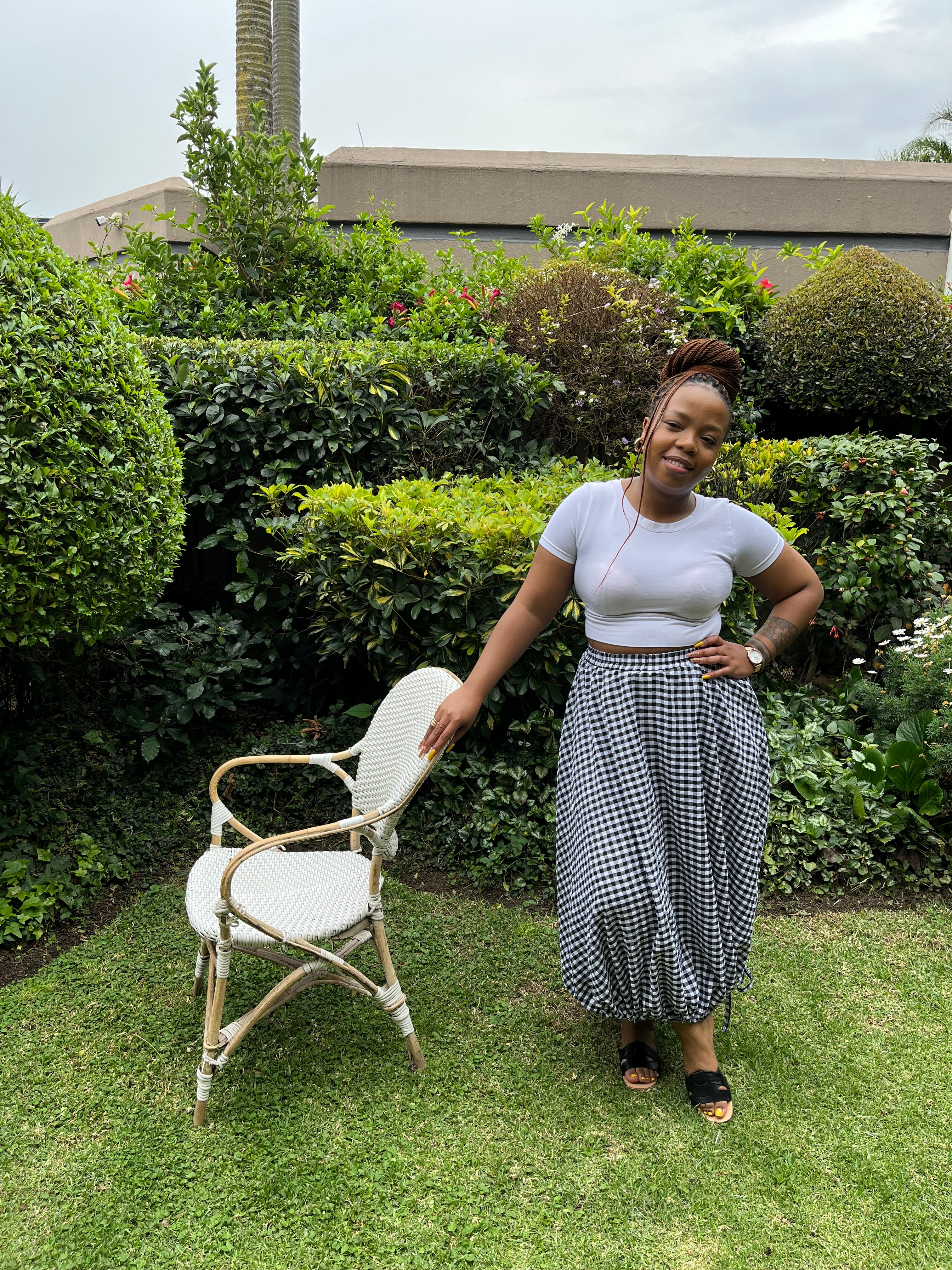 Lerato bubble skirt