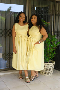 Butter-yellow Euphenia dress