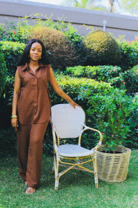 Chocolate brown set