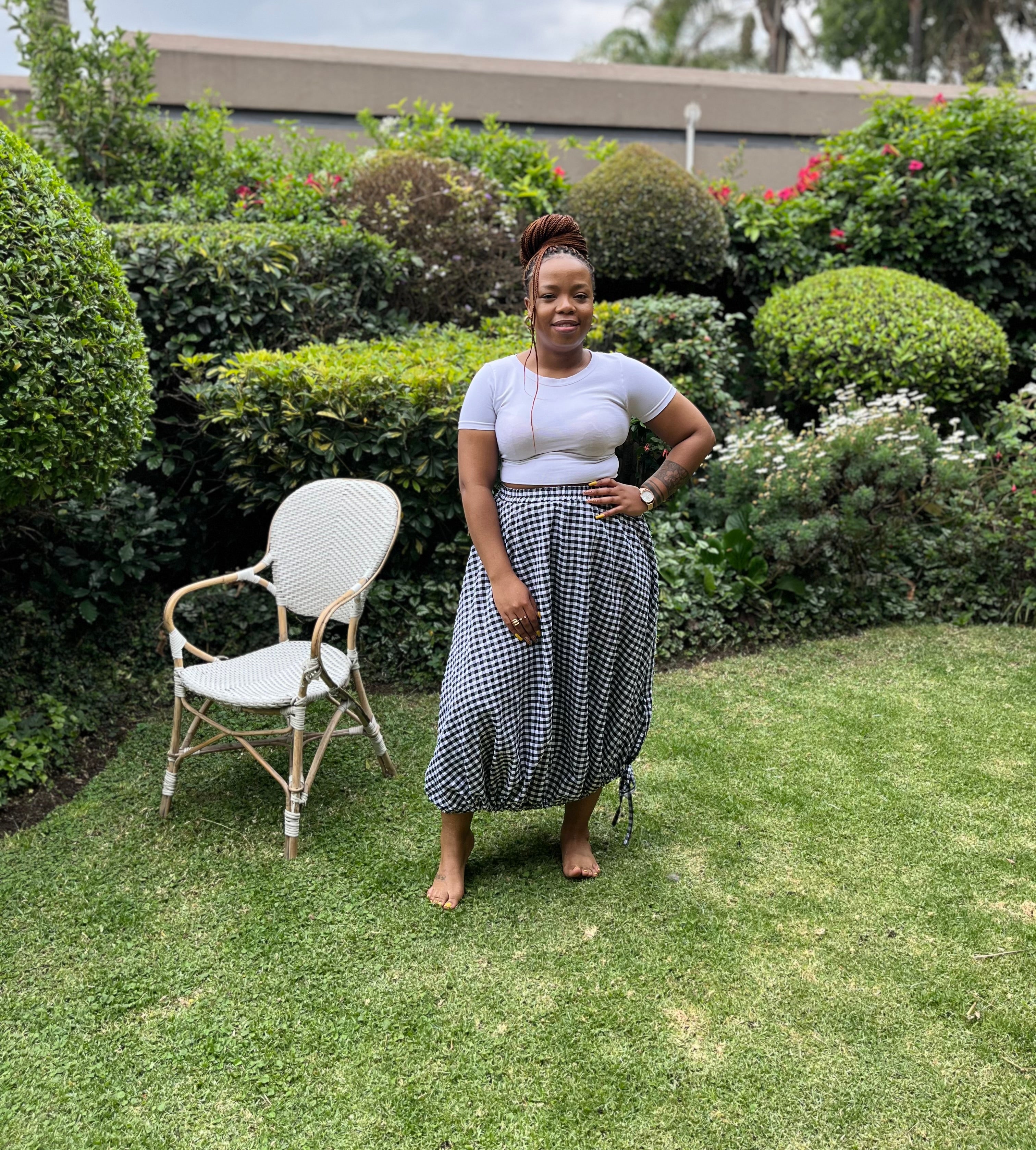 Lerato bubble skirt
